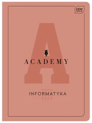 Zeszyt przedmiotowy A5 Interdruk Academy Hybrid 60 kartkowy kratkę - informatyka