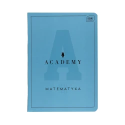Zeszyt przedmiotowy A5 Interdruk Academy 60 kartkowy kratkę - matematyka