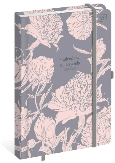 Kalendarz nauczyciela B5 192 Peony 5902277392930 skos.jpg