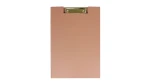Teczka zamykana z klipem (Clipboard zamykany) Biurfol ECO A4 - rose gold