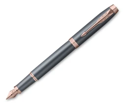Pióro wieczne Parker IM Rituals Turquoise Slate - obudowa w kolorze szaroniebieskim