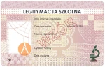 EDU-I/2 E-legitymacja szkolna na karcie PCV z mikroprocesorem Unique 125 kHz - blankiet niespersonalizowany