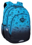 Plecak młodzieżowy CoolPack Prime Pro Game Over Gradient Blue / Footbal 2T Blue