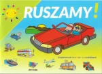 Kolorowanka z naklejkami dla dzieci Soleil - Ruszamy!