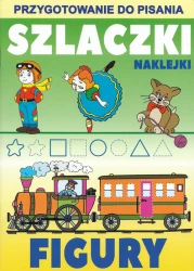 Książeczka edukacyjna z naklejkami Soleil - Przygotowanie do pisania - Szlaczki