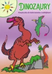 Kolorowanka z naklejkami dla dzieci Soleil - Dinozaury