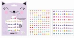 Naklejki na paznokcie dla dzieci BEBE Friends Magical Kitty - 180 sztuk