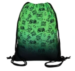 Worek szkolny na buty / strój gimnastyczny CoolPack First Game Over Gradient Green