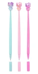 Długopis silikonowy Hello Kitty 0,7mm niebieski - różne wzory