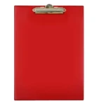 Clipboard / Deska (podkładka) z klipem Tres A4 - czerwony