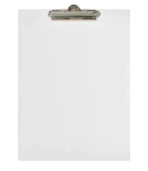 Clipboard / Deska (podkładka) z klipem Tres A4 - biały