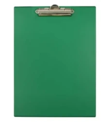 Clipboard / Deska (podkładka) z klipem Tres A4 - jasny zielony