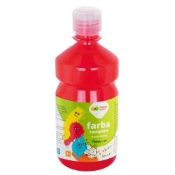 Farba tempera Happy Color 500 ml - czerwona