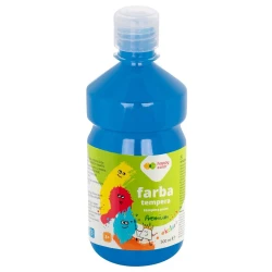 Farba tempera 500 ml - jasno niebieska / błękitna