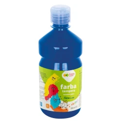 Farba tempera Happy Color 500 ml - granatowa