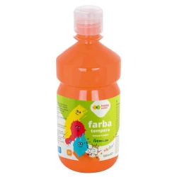 Farba tempera Happy Color 500 ml - pomarańczowa