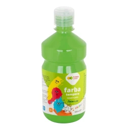 Farba tempera Happy Color 500 ml - jasno zielona