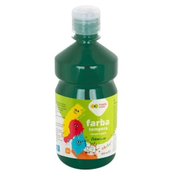 Farba tempera 500 ml - ciemno zielona
