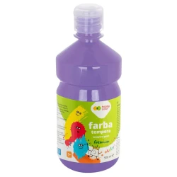 Farba tempera Happy Color 500 ml - lawenda / jasno fioletowa