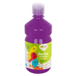 Farba tempera Happy Color 500 ml - śliwkowa