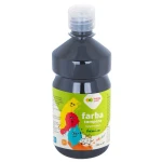 Farba tempera Happy Color 500 ml - grafitowa / ciemna szara