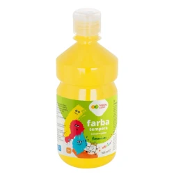 Farba tempera 500 ml - żółta