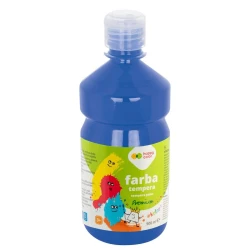 Farba tempera Happy Color 500 ml - niebieska