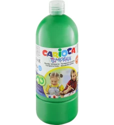 Farba tempera Carioca 1000 ml - zielona