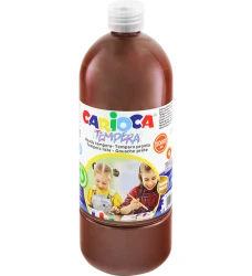 Farba tempera Carioca 1000 ml - brązowa