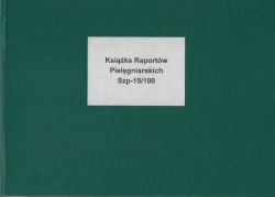 Szp-15/100 Książka Raportów Pielęgniarskich A4 - pozioma
