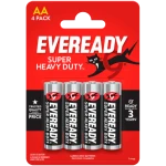 Baterie cynkowo-węglowe Eveready Super Heavy Duty AA - 4 sztuki