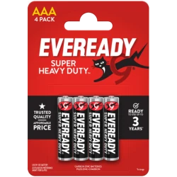 Eveready Super Heavy Duty AAA - 4 sztuki