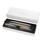 Zestaw Pelikan Jazz Noble Elegance Aqua pióro wieczne plus pióro kulkowe - beżowa perłowa oprawa