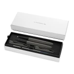 Zestaw Pelikan Jazz Noble Elegance Stone pióro wieczne plus pióro kulkowe - czarna matowa oprawa