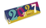 Kalendarz na biurko leżący (poziomy) 2027 Michalczyk i Prokop 1/2 A4