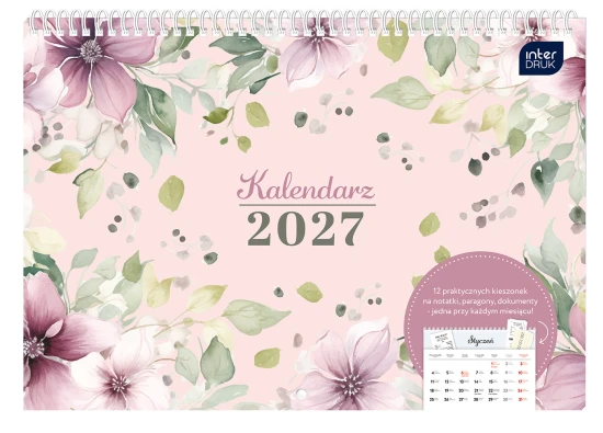 Kalendarz z kieszonka 250x175 Kwiaty 5902277397485.jpg