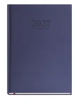 Kalendarz książkowy tygodniowy 2027 Michalczyk i Prokop B5 - granatowy (1 tydzień - 1 strona)