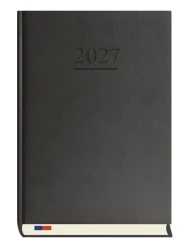 Kalendarz książkowy dzienny 2027 Michalczyk i Prokop A4 - czarny (1 dzień - 1 strona)