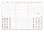 Kalendarz planer na biurko (biuwar) 2027 LUCRUM 470 x 320 mm