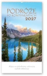 Kalendarz ścienny 12-sto planszowy 2027 LUCRUM - Podróże po kontynentach