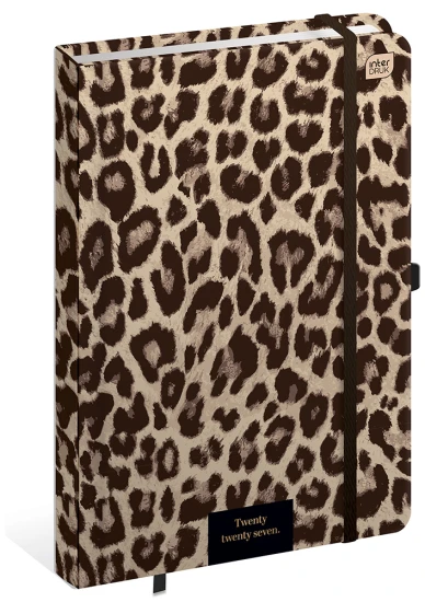 Kalendarz ksiazkowy B5 192 Mat+UV Leopard 5902277397003 SKOS.jpg