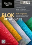 Blok kreatywny Galeria Papieru A4 - blask i migotanie