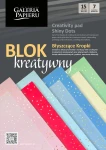 Blok kreatywny Galeria Papieru A4 - błyszczące kropki