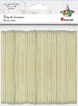Drewniane patyczki / szpatułki kreatywne 150 x 18mm - 70 sztuk