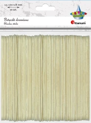 Drewniane patyczki / szpatułki kreatywne 150 x 18mm - 70 sztuk
