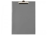 Clipboard - Deska (podkładka) z klipem A4 - szary