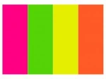 Zakładki indeksujące iNFO 20 x 50 mm fluo - 4 kolory - 200 sztuk