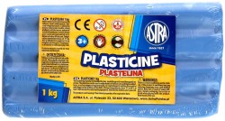 Plastelina 1kg BŁĘKITNA