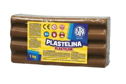 Plastelina 1kg BRĄZOWA