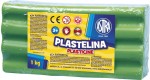 Plastelina 1kg ZIELONA JASNA